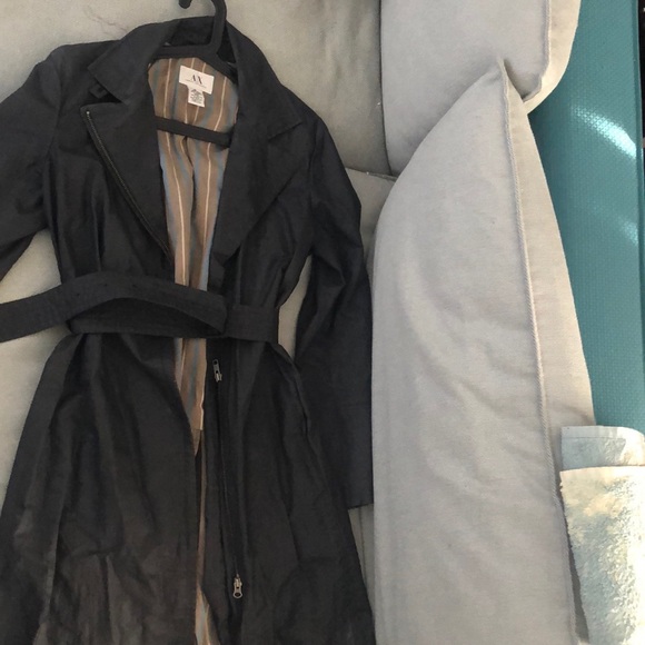 Armani Exchange Jackets & Blazers - Armani Exchange Silk Coat